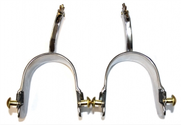 Preview: "KS" SS Cutting Plain Spurs (35043M)